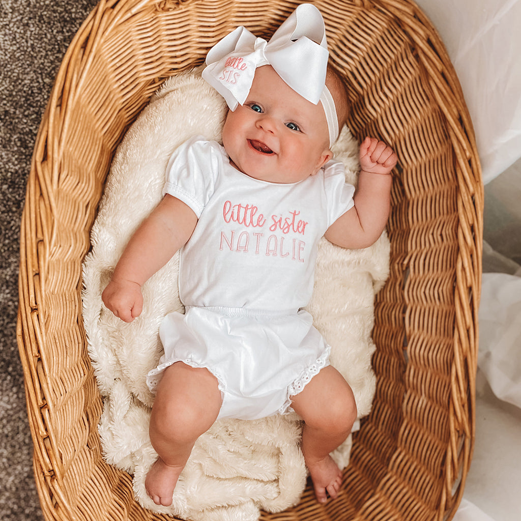 personalized baby clothes