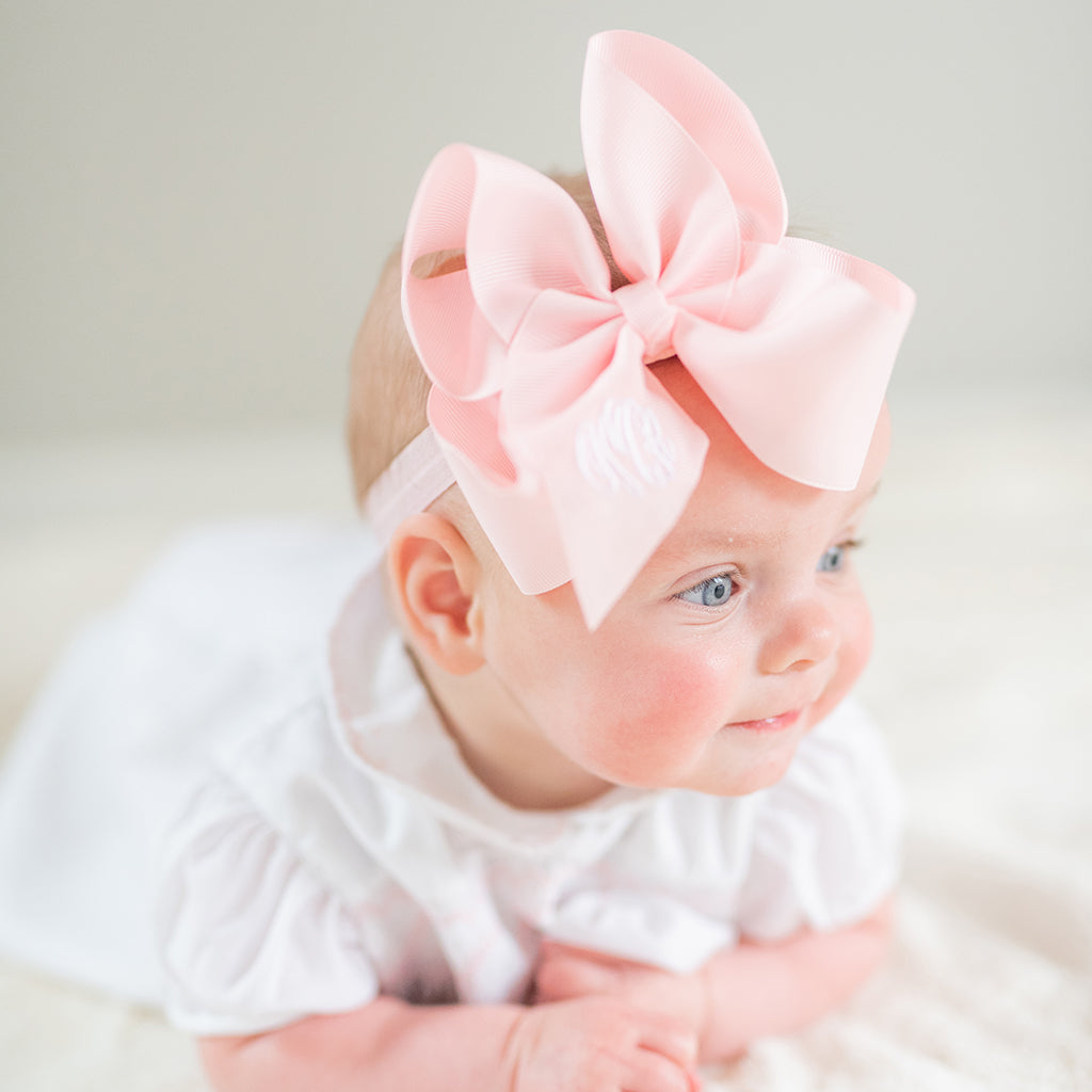 Ribbon Baby Headbands | Bows for Littles Lavender