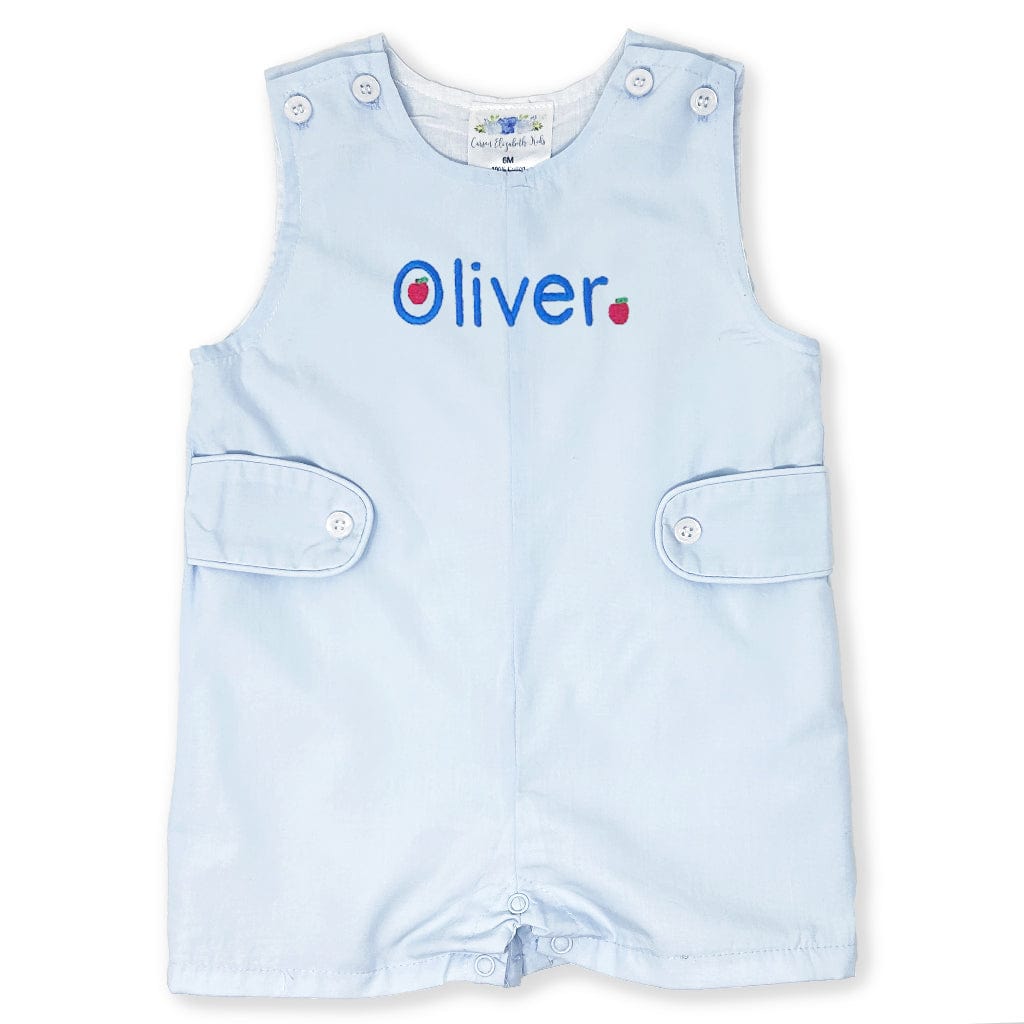 boys first day of school outfit name apple