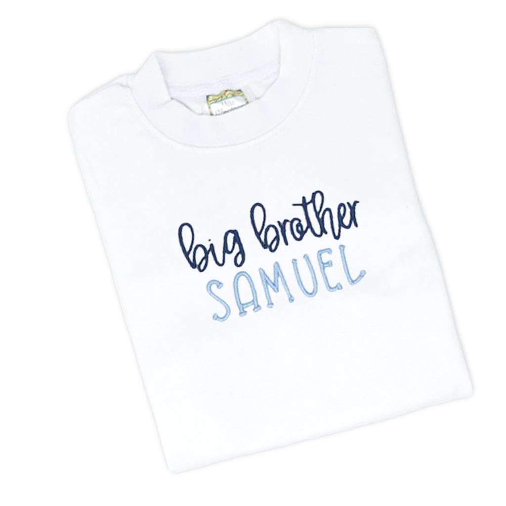 Personalized Big Brother Shirt with Name