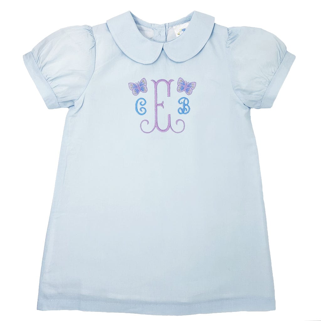 Butterfly Dress with Monogram