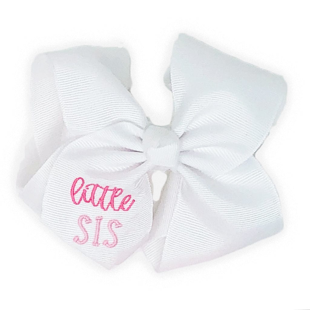 Little Sis Hair Bow with Headband