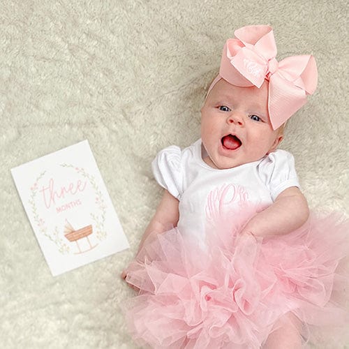 Baby Monthly Milestone Cards