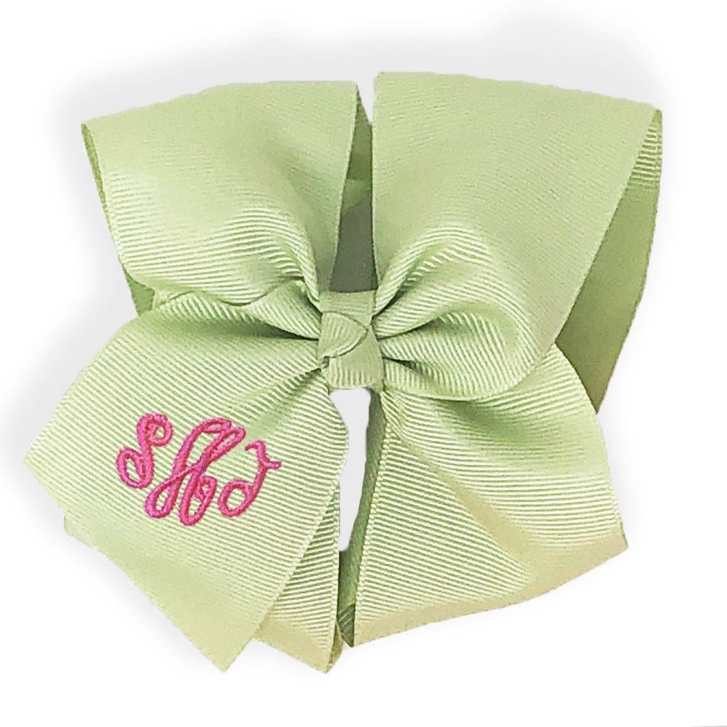 Sage Green Hair Bow