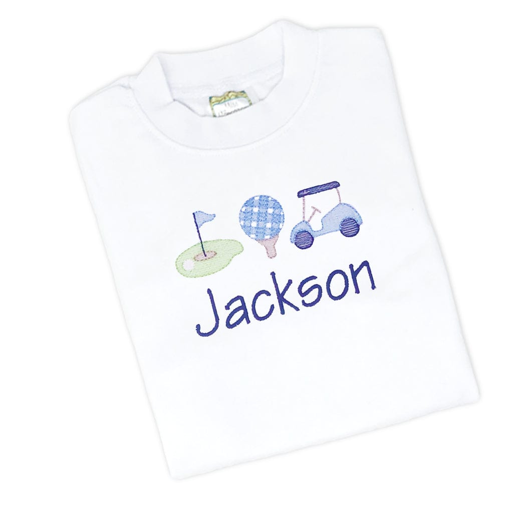 Boys Personalized Golf Shirt