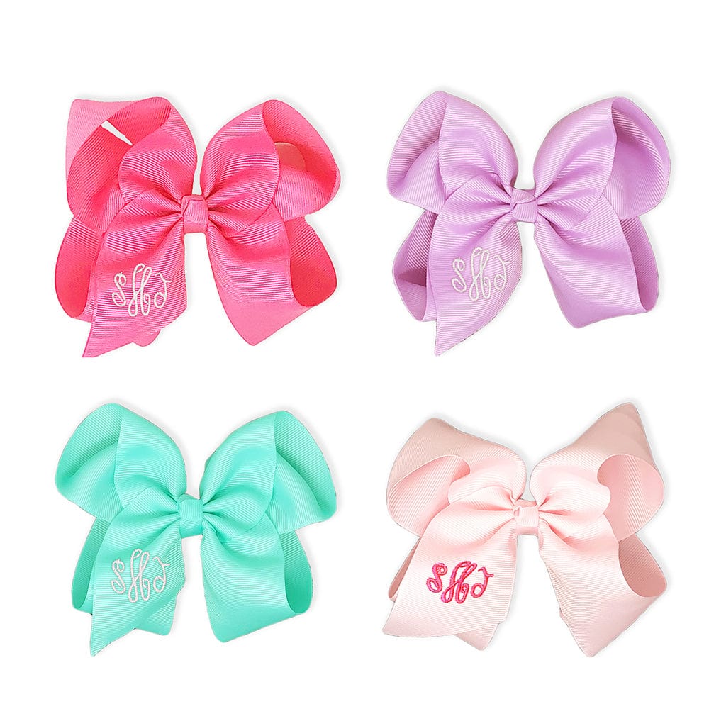 Miss Priss Bow Set-Miss Monogram