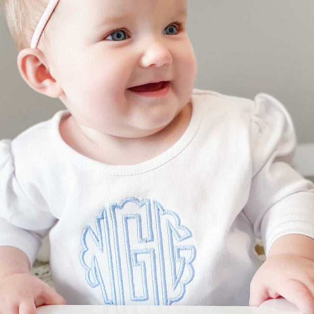 Baby Girl Tops | Monogrammed & Mix-and-Match