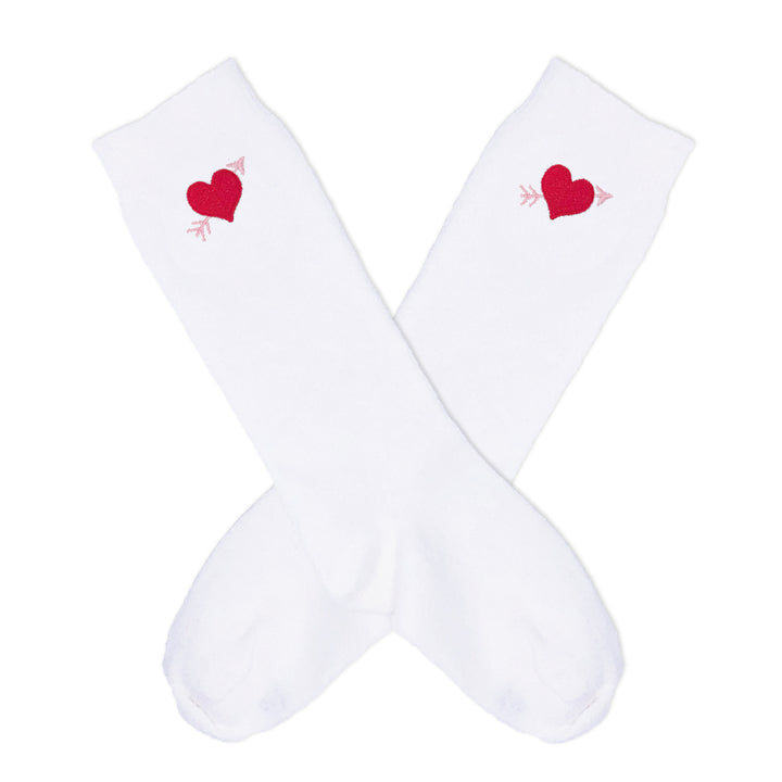 Heart Knee Socks (Pink)