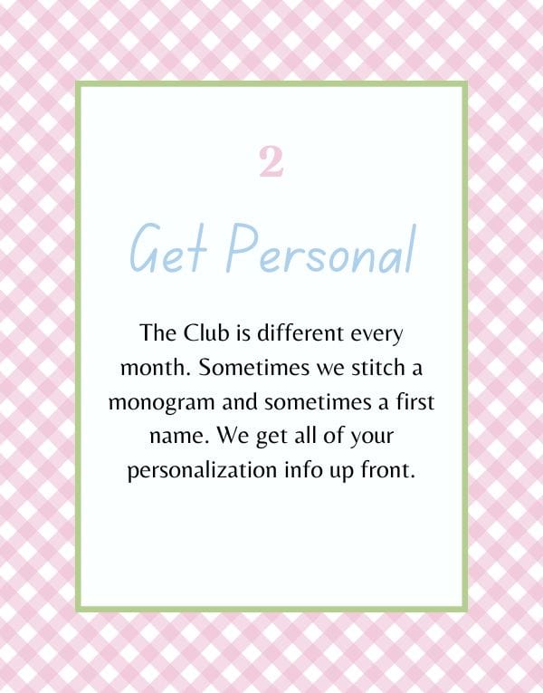 Get Personal - Personalization info for Club, image 2