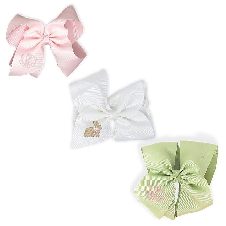 girls spring bow set