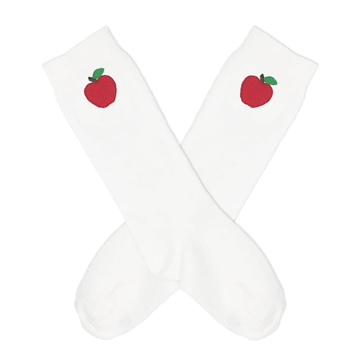 apple school knee high socks