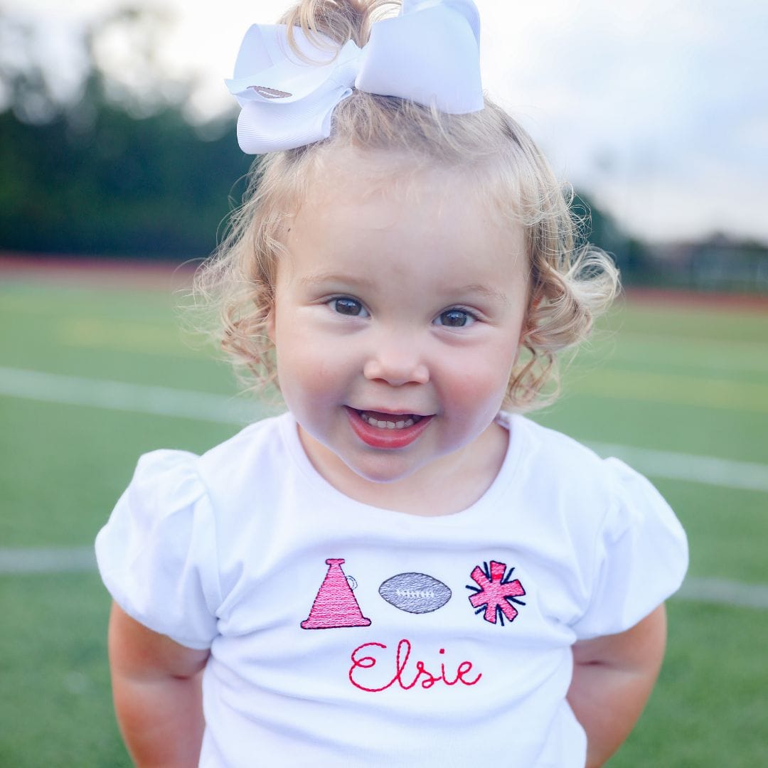 Girls Football Trio Bodysuit