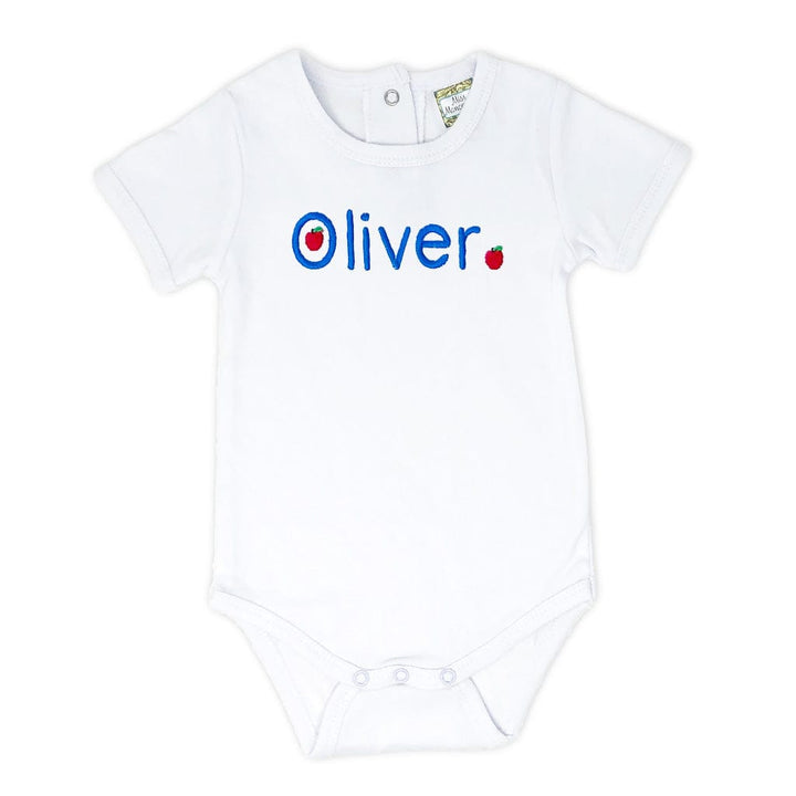baby boy first day onesie