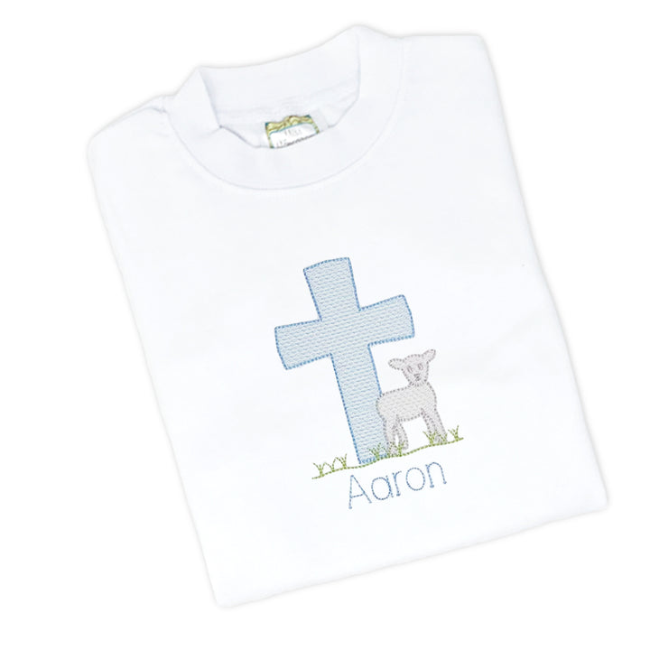 boys lamb easter tshirt