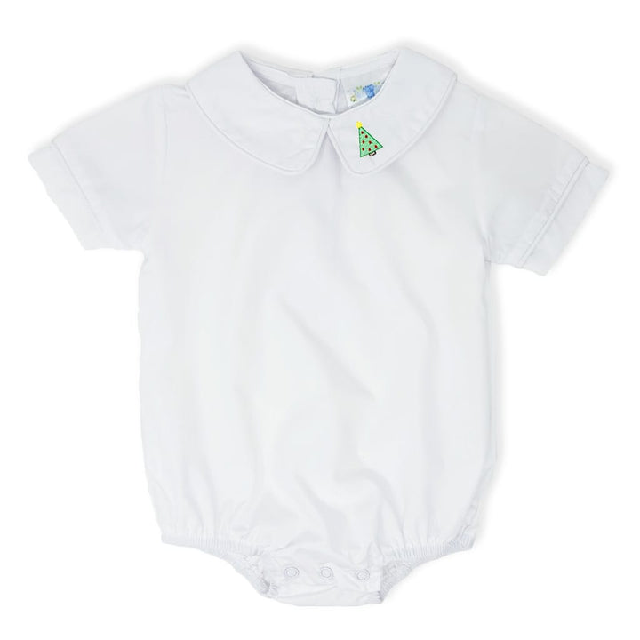 Boys Christmas Tree Peter Pan Bodysuit