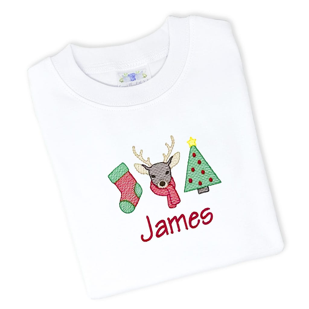 Boys Christmas Trio Tee