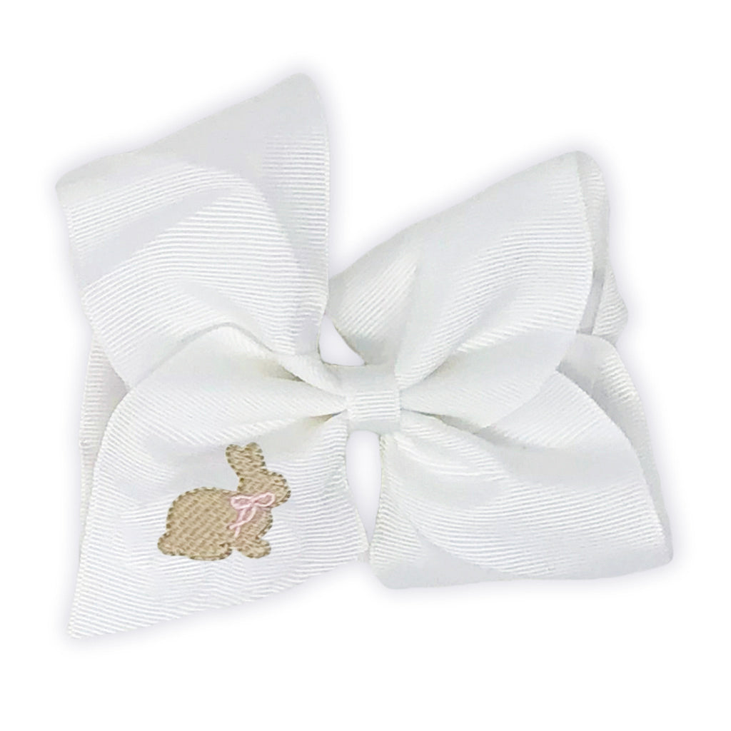 girls spring easter bow