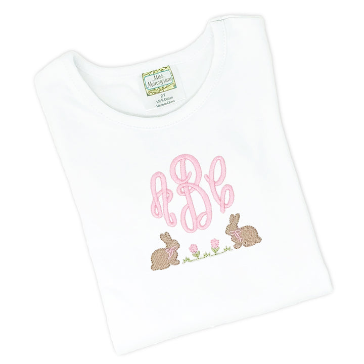 girls easter tee shirt