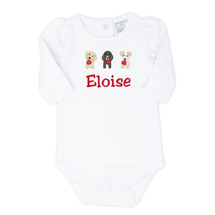 Girls Puppy Love Bodysuit