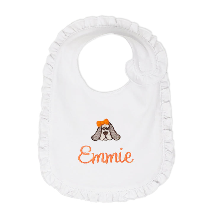 Girls Hound Dog Bib