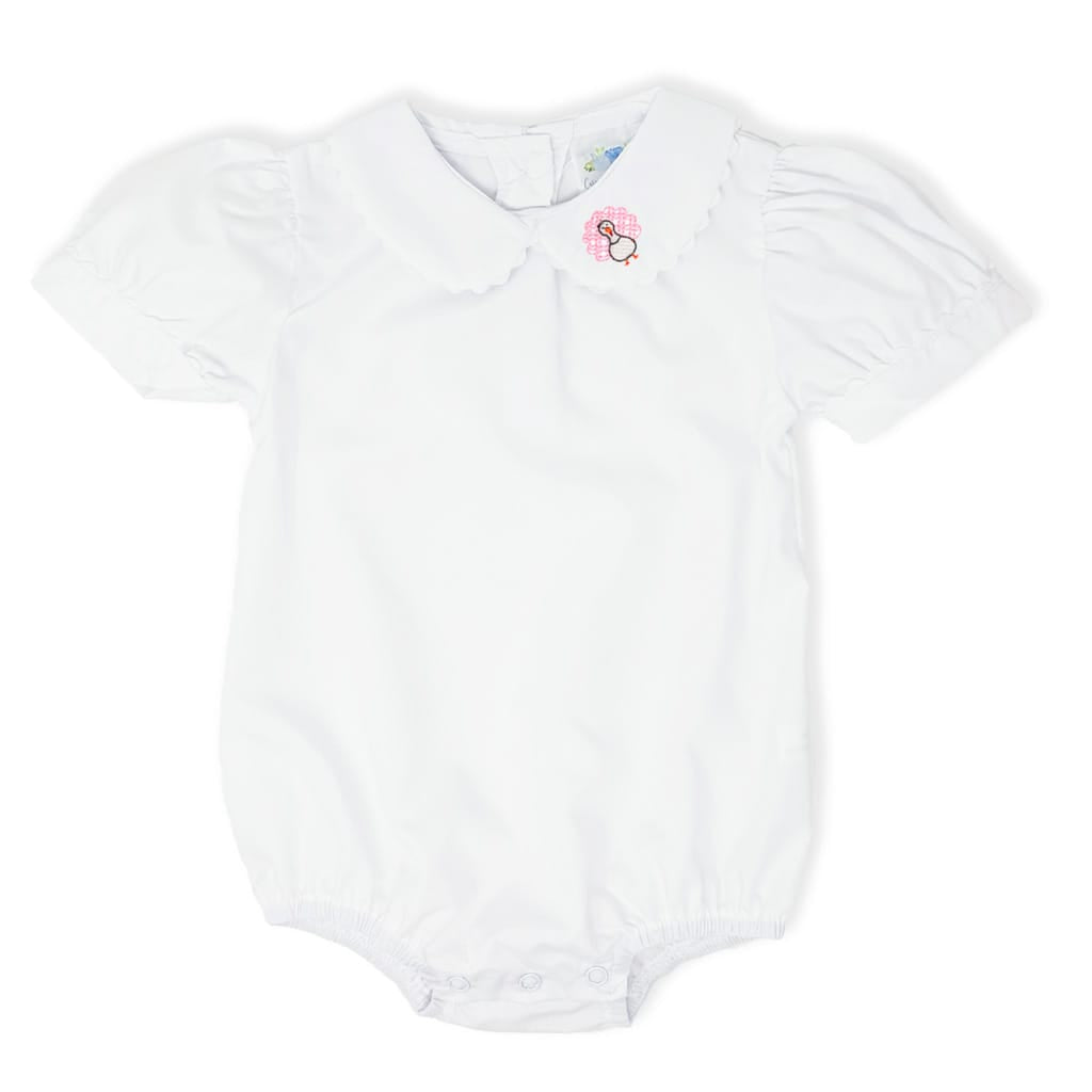 Girls Turkey Peter Pan Bodysuit