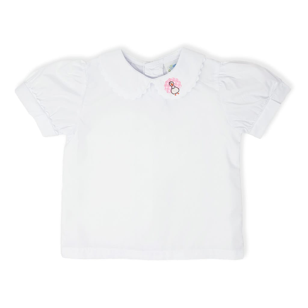 Girls Turkey Peter Pan Shirt