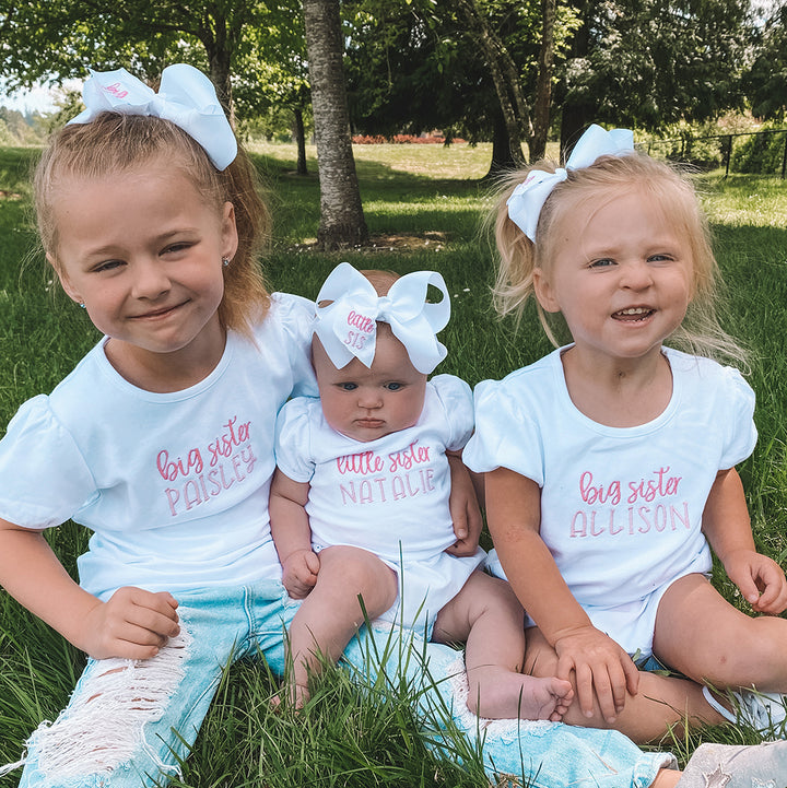 Personalized Matching Sister Shirts