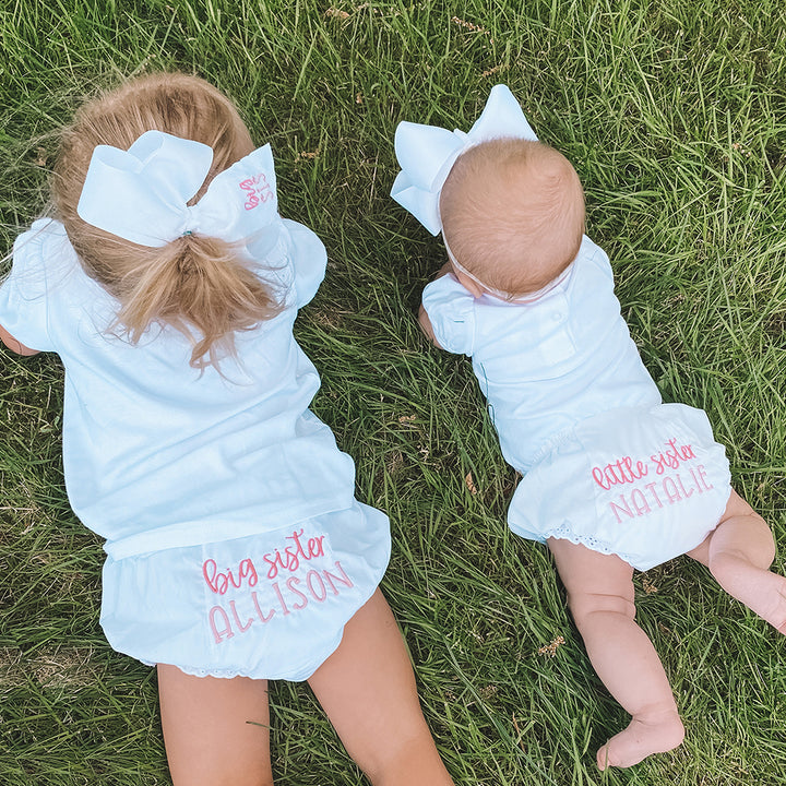 Matching Big Sister Little Sister Bloomers