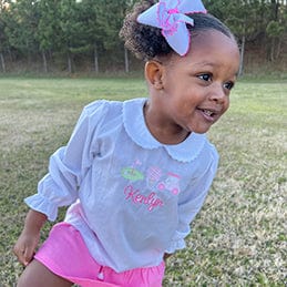 Girls Golf Trio Peter Pan Shirt