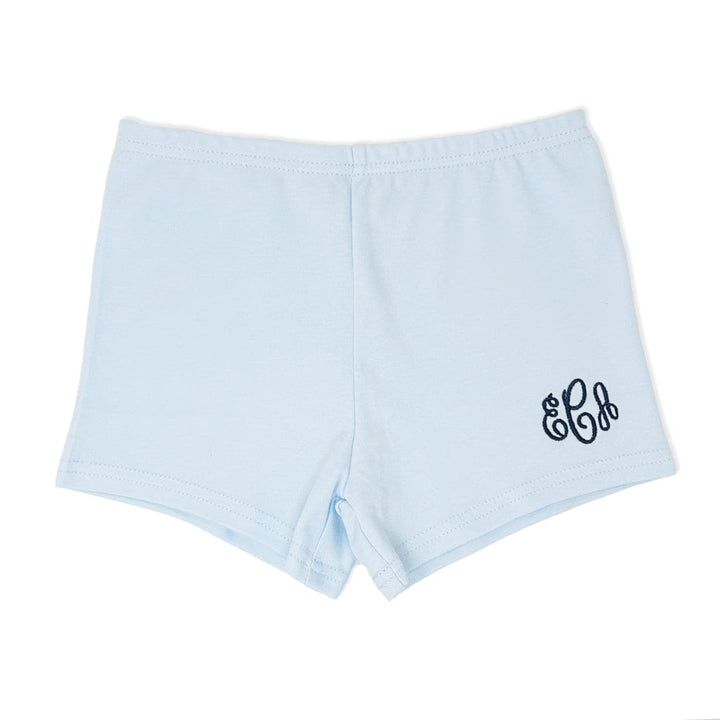 Light Blue Cartwheel Shorts