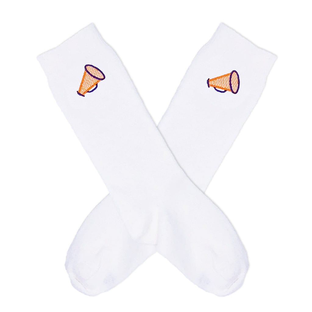girls cheer knee socks game day football
