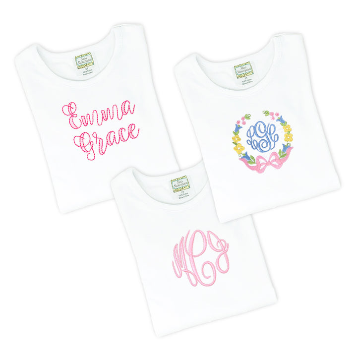 Pretty in Pink Girls Tees