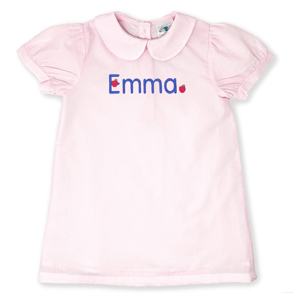 girls back to school dress name apple