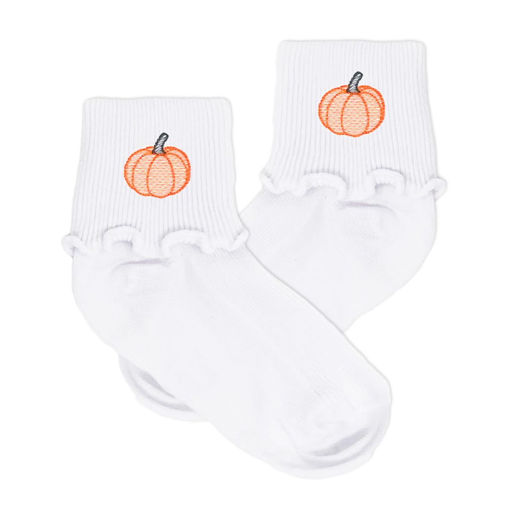 Pumpkin Ripple Socks