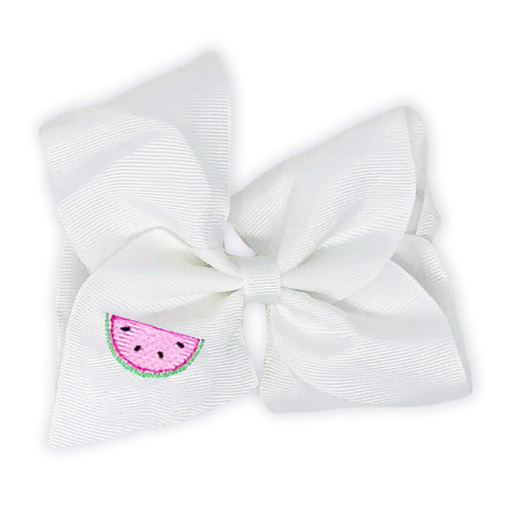 Pink Watermelon Hair Bow