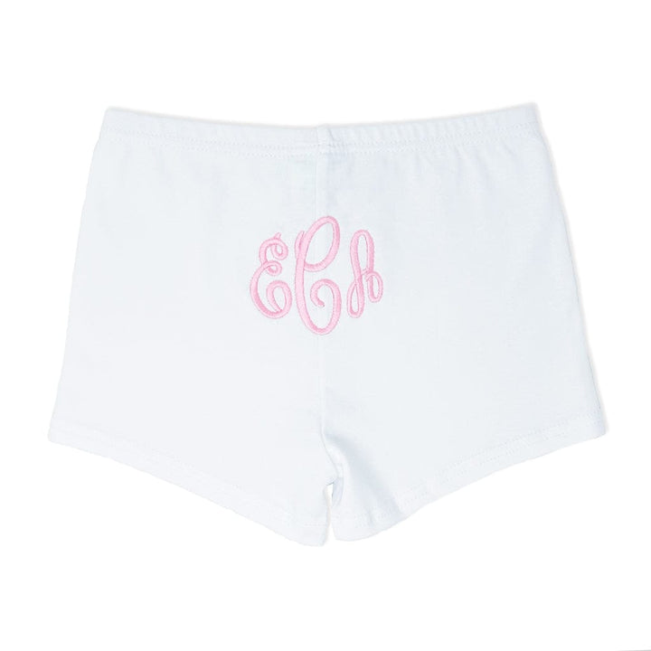 White Cartwheel Shorts