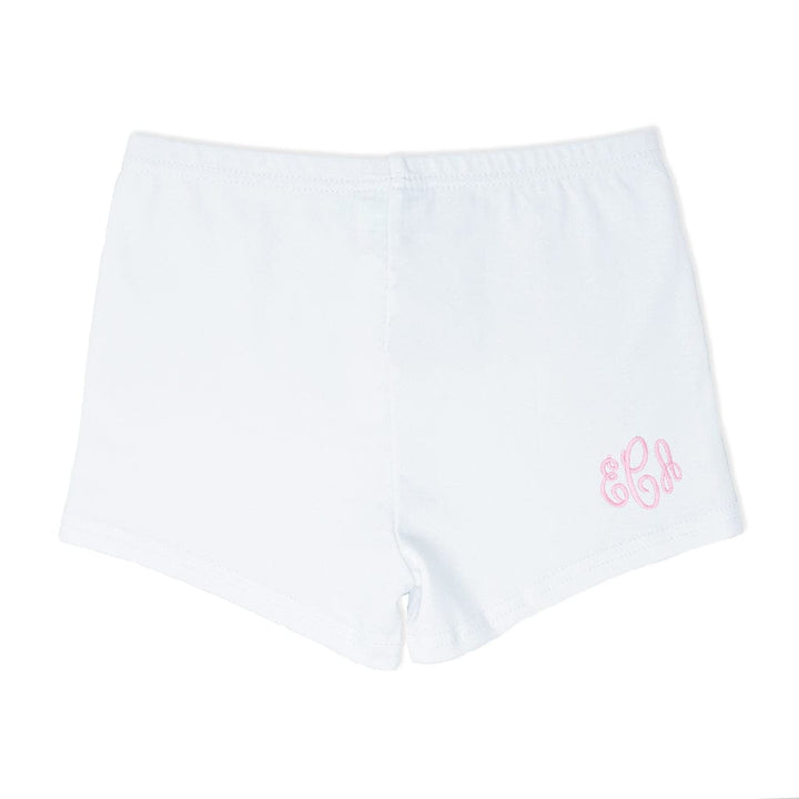 White Cartwheel Shorts