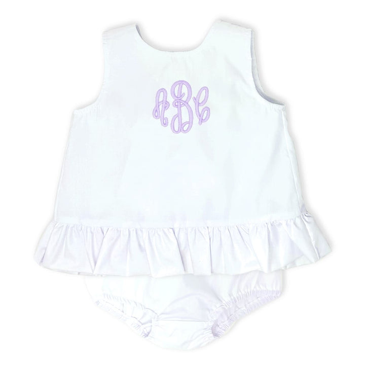 White Swing Top & Bloomers