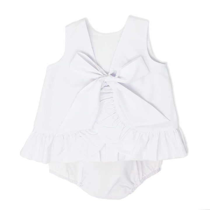 White Swing Top & Bloomers