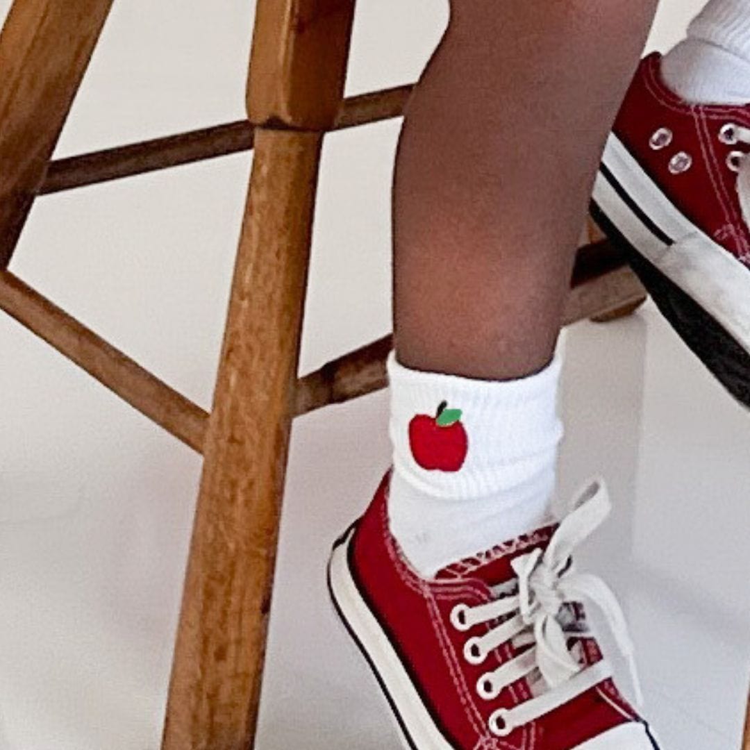 apple fold socks back to school