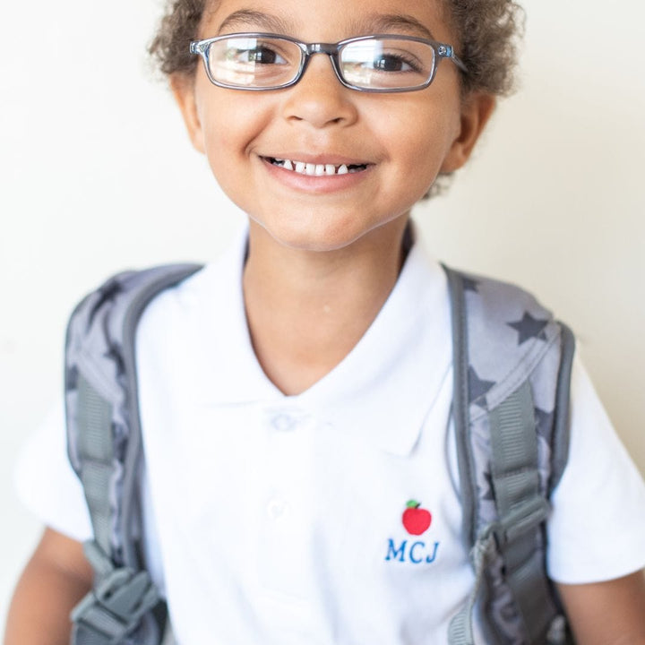 polo monogram with apple school