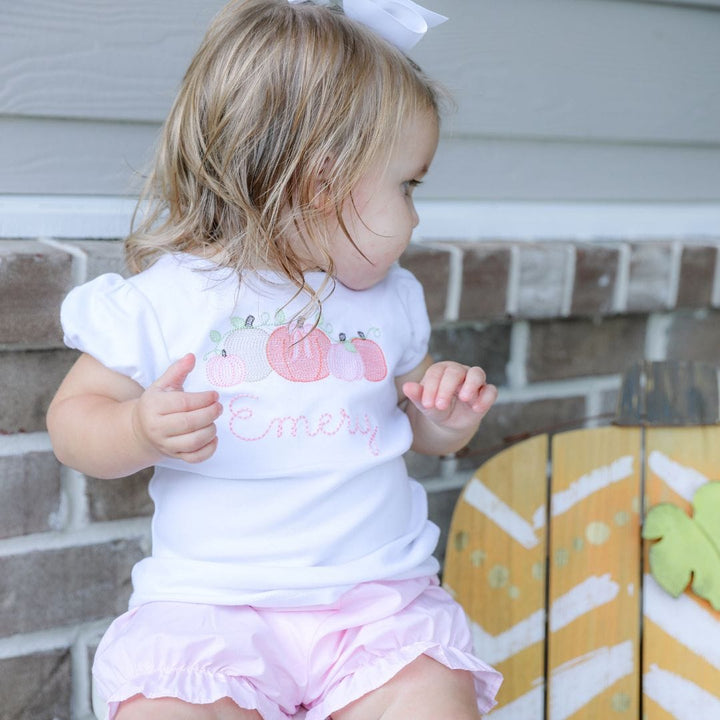 Girls Pumpkin Patch Bodysuit