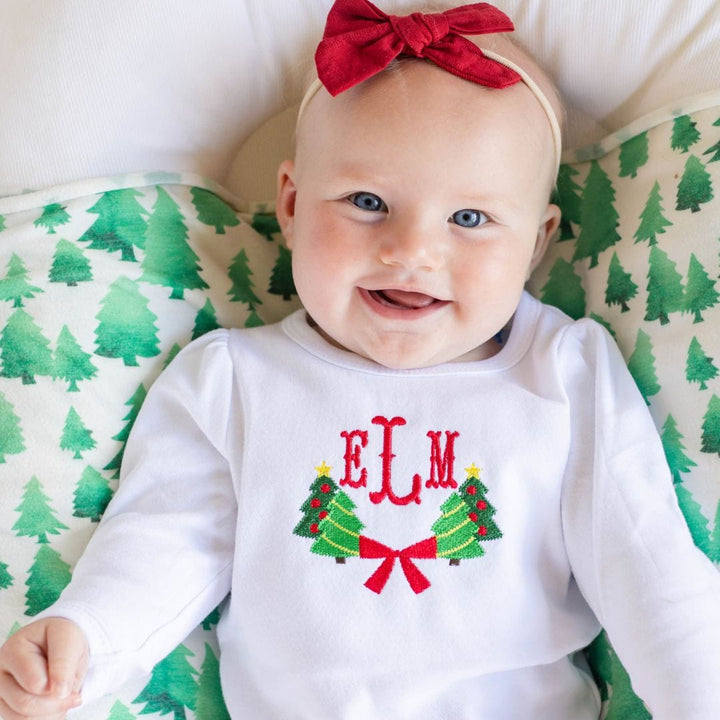 Girls Christmas Trees Tee