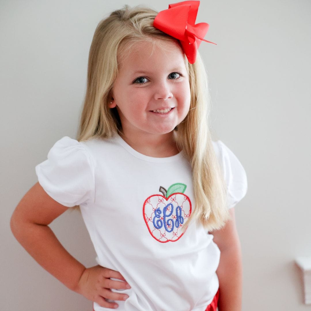 first day of school shirt girl