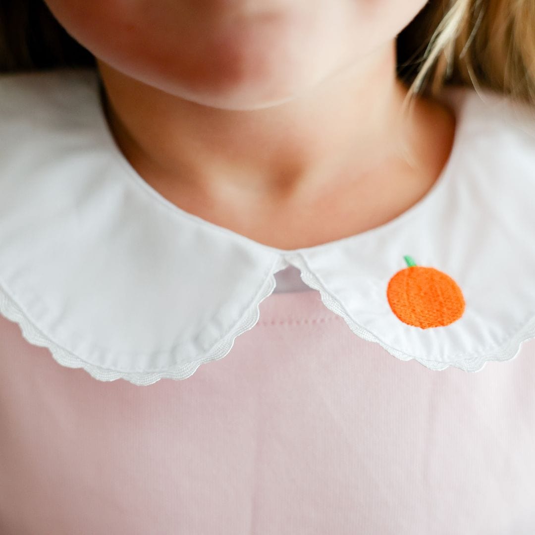 thanksgiving shirt peter pan collar girl
