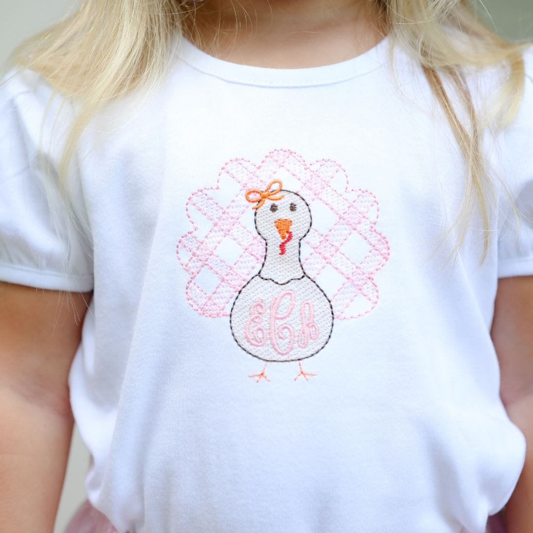 Girls Turkey Bodysuit