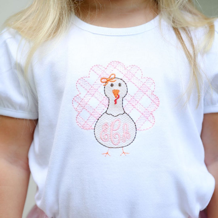 Girls Turkey Bodysuit