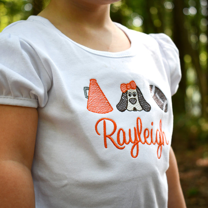 Girls Hound Dog Tee