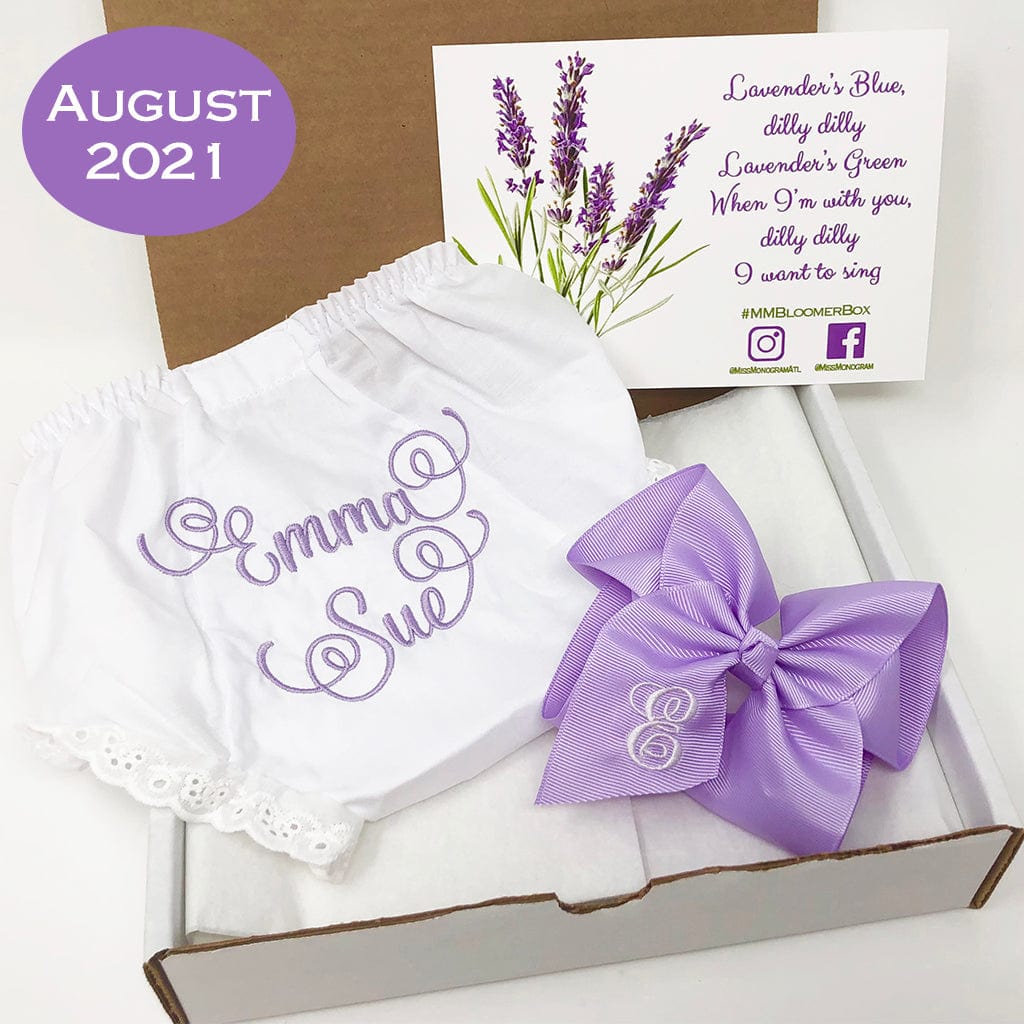 Emma Sue Bloomer Bow - August 2021 Box