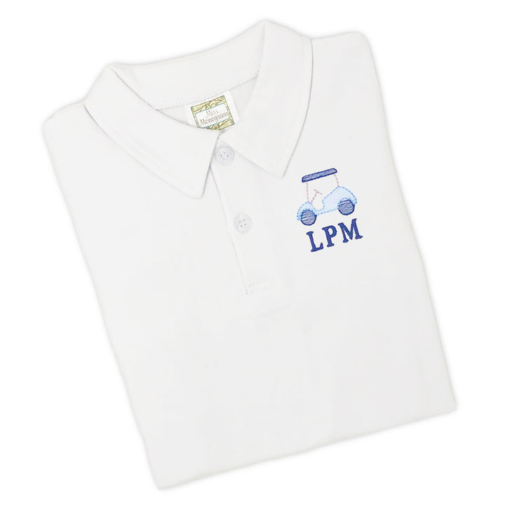 Personalized Golf Cart Golf Shirt